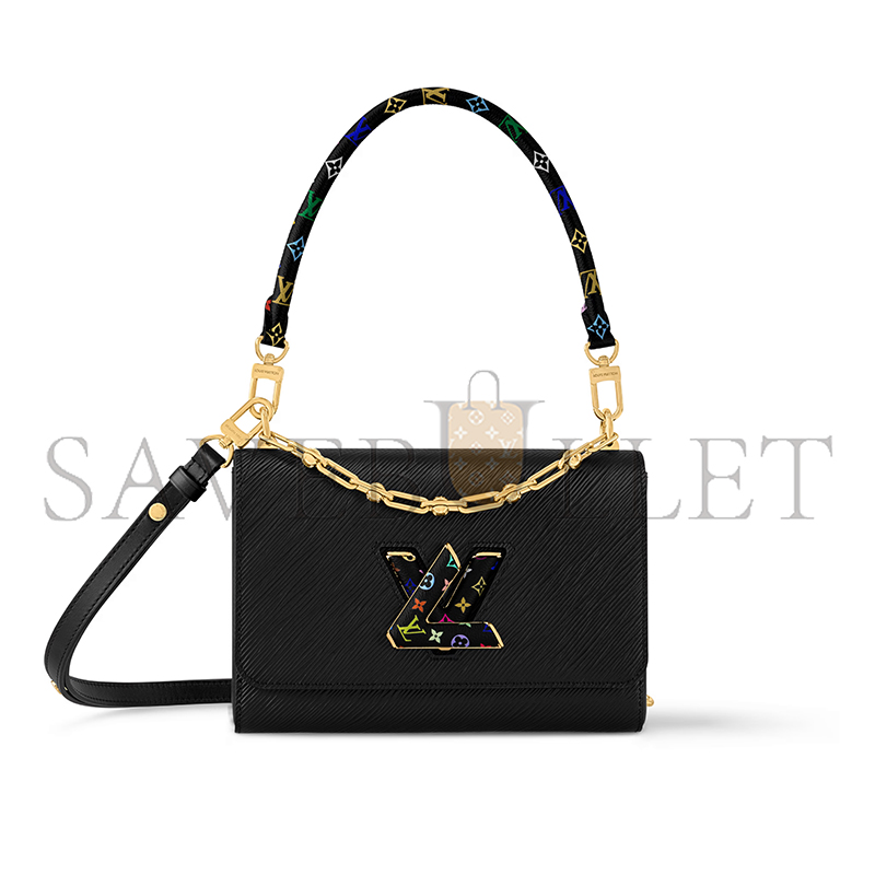 LOUIS VUITTON MURAKAMI LV X TM TWIST MM SLIM BAG M13243 (23*16*8cm) LOUIS VUITTON MURAKAMI LV X TM TWIST MM SLIM BAG M13243 (23*16*8cm)